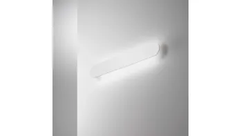 Lampada da parete Echo in alluminio verniciato di Ideal Lux