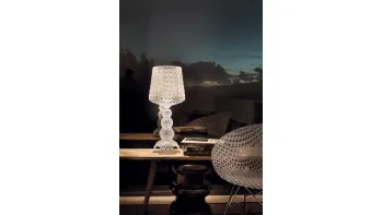 Lampada Kabuki Mini in policarbonato trasparente di Kartell