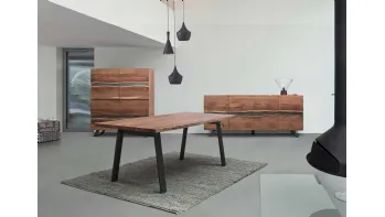 Tavolo in legno Aron di Bizzotto