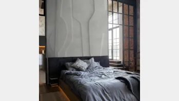 Carta da parati Threedi Grey di Adriani e Rossi