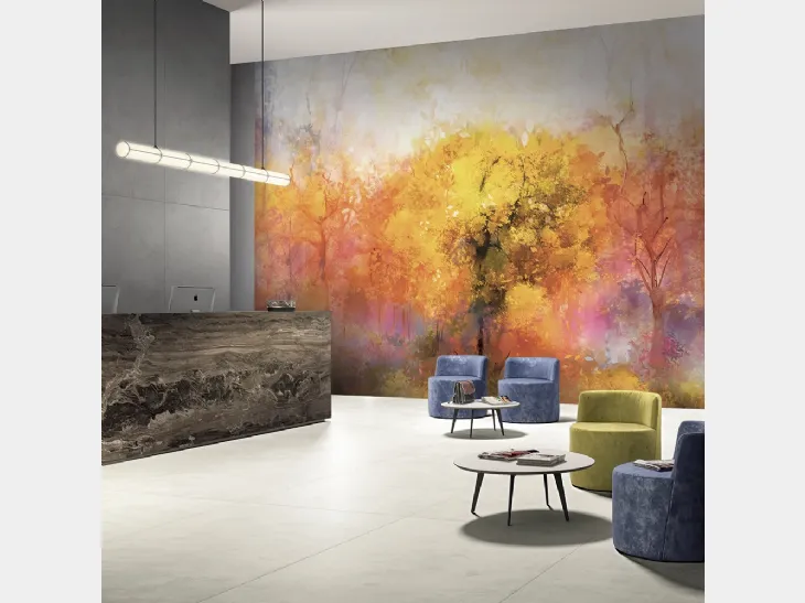 Carta da parati Tree Painting di Adriani e Rossi