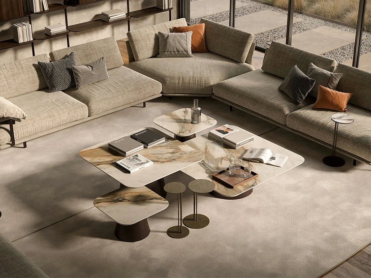 Tavolino Albert Keramik di Cattelan Italia
