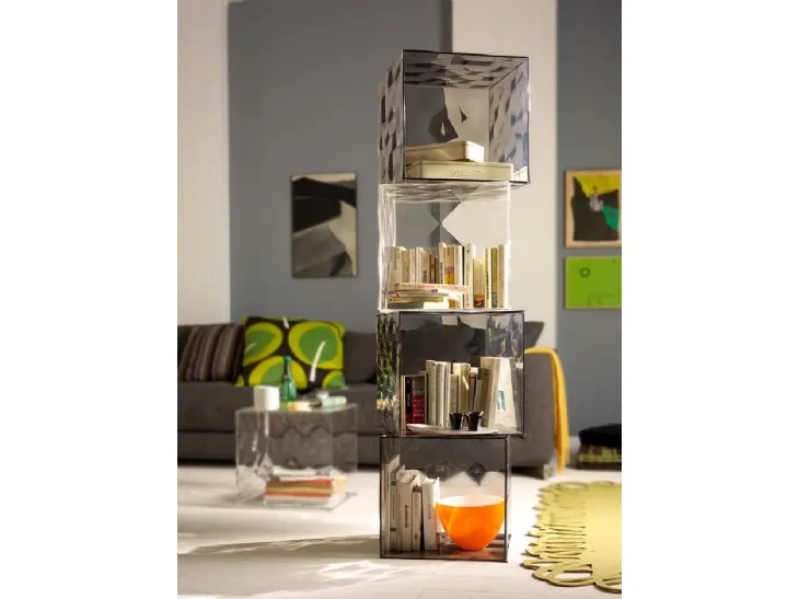 Cubo Contenitore impilabile Optic di Kartell