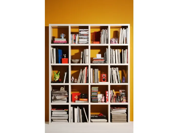 Contenitore Libreria Modulabile in plastica Polvara di Kartell