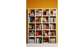 Contenitore Libreria Modulabile in plastica Polvara di Kartell