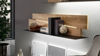 Mensola Scuderia in metallo e legno di Maronese