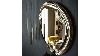 Specchio in cristallo specchiato Ascot di Cattelan Italia