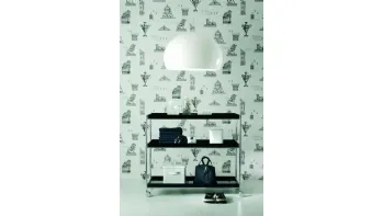 Tavolino con ripiani Trays di Kartell
