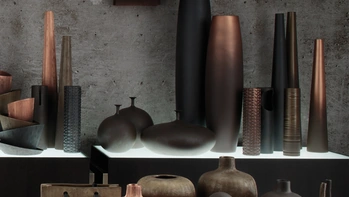 Vasi Metallic Selection di Adriani e Rossi
