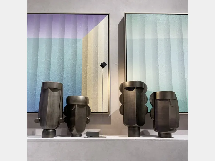 Vasi in ceramica Scacco Matto Collection di Adriani e Rossi