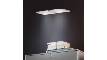 Lampada in metallo con tecnologia a LED Hi Line Applique di Adriani e Rossi