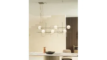 Lampada a sospensione Iron S di Riflessi