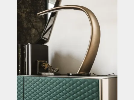 Lampada da tavolo Mamba in poliuretano verniciato di Cattelan Italia