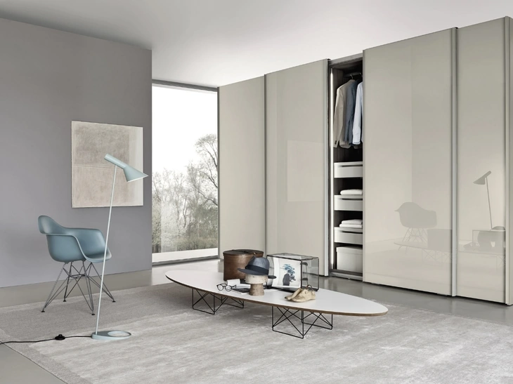 Armadio Ala Vetro Juta di Sangiacomo