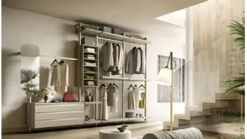 Cabina armadio Virgo V324 di Moretti Compact Giorno Notte