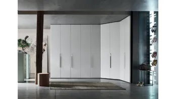 Armadio ad angolo Wall DL106 di Maronese Acf