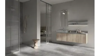 Mobile da Bagno sospeso BIK BK06 di Compab