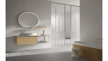 Mobile da Bagno sospeso BIK BK10 di Compab