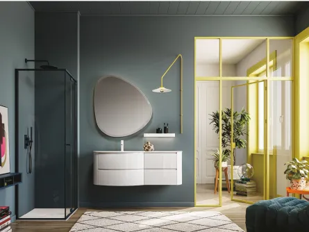 Mobile da Bagno sospeso Fusion 44 di Arbi