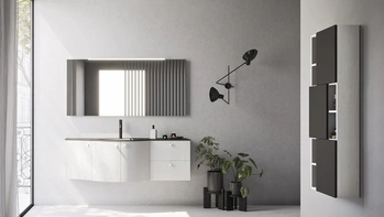 Mobile da Bagno Ho-me plus curvo 57 di Arbi