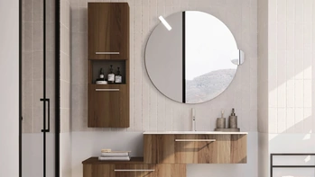 Mobile da Bagno Ho-me plus liscio 58 di Arbi