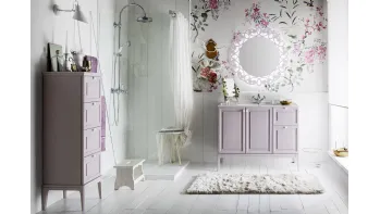 Mobile da bagno in rovere pastello Amour Maison 04 di Arbi