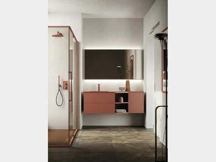 Mobile da Bagno sospeso Sky Liscio 33 di Arbi