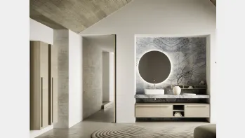 Mobile da Bagno sospeso Sky Liscio 34 di Arbi