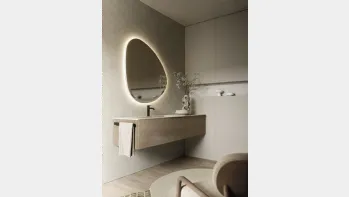 Mobile da Bagno sospeso Sky Liscio 35 di Arbi