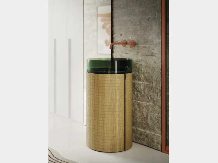 Mobile da Bagno Sky Liscio 36 di Arbi