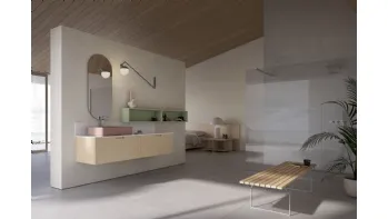 Mobile da Bagno sospeso STRATOS OS05 di Compab