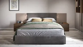 Gruppo Notte Londra in melaminico Rovere Cotto Cinquanta3