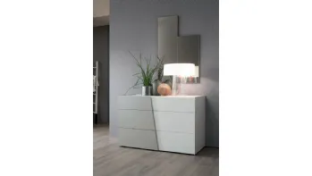 Comò Zoe in melaminico e laccato di Maronese Acf