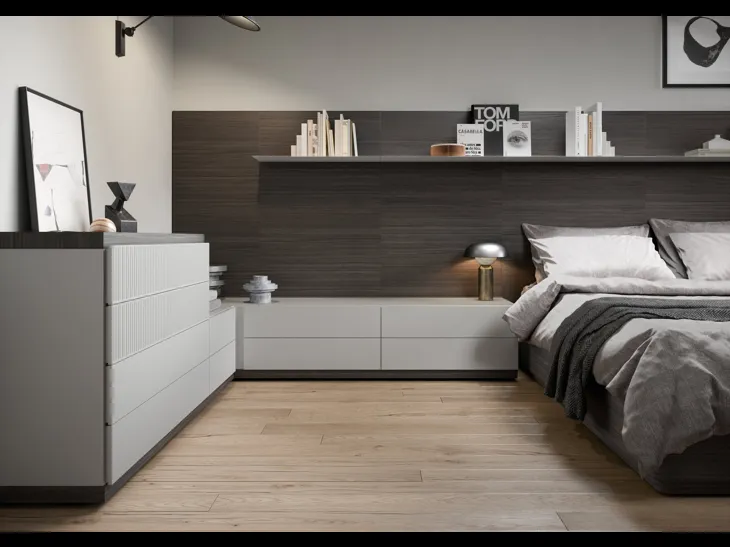 Comodino Easy System di Novamobili