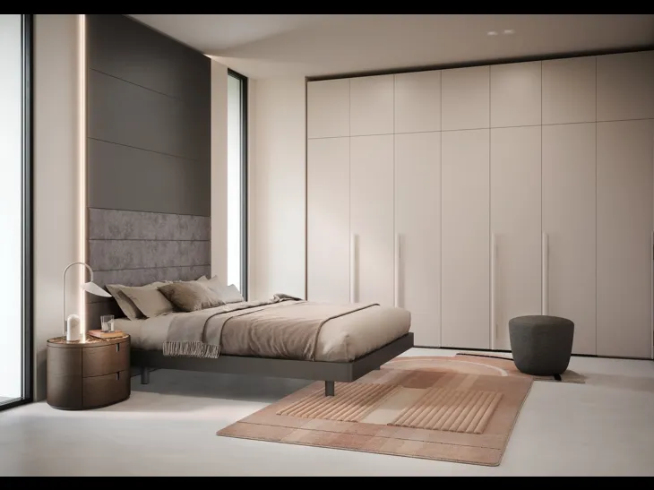 Comodino in legno Vesta di Novamobili