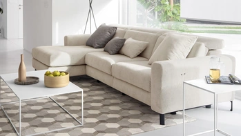 Divano con penisola Norma di Calligaris