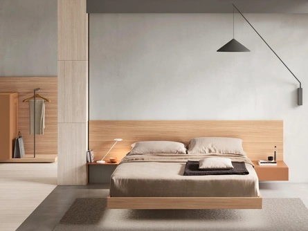 Letto con testiera Bumpy di Maronese