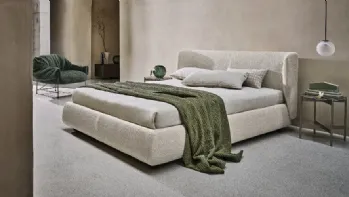 Letto in tessuto imbottito Claire di Ditre Italia