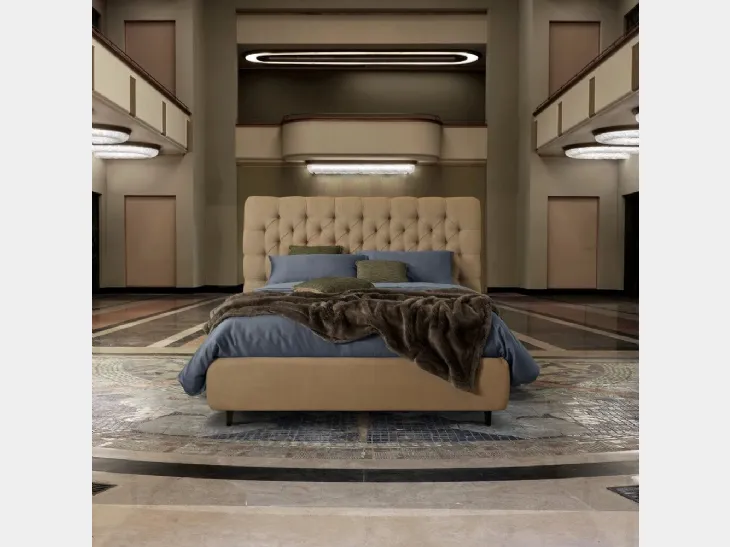 Letto imbottito Eve di Dorelan Letti