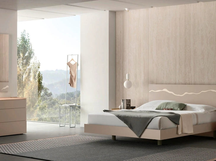 Letto Flash con testiera di Maronese