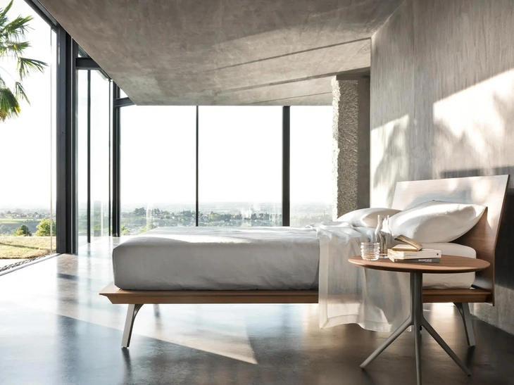 Letto con testiera Folio di Sangiacomo