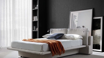 Letto Icon con box contenitore di Crippa Salotti