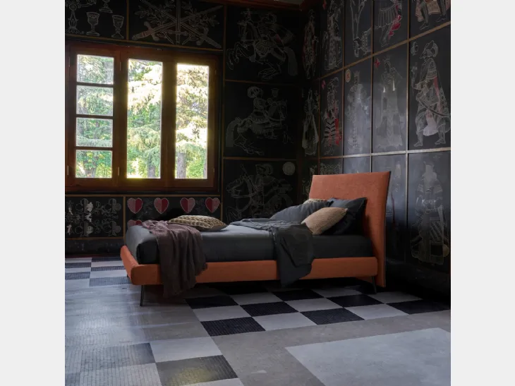 Letto imbottito Jackson di Dorelan Letti