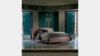 Letto matrimoniale Origami con contenitore di Dorelan Letti