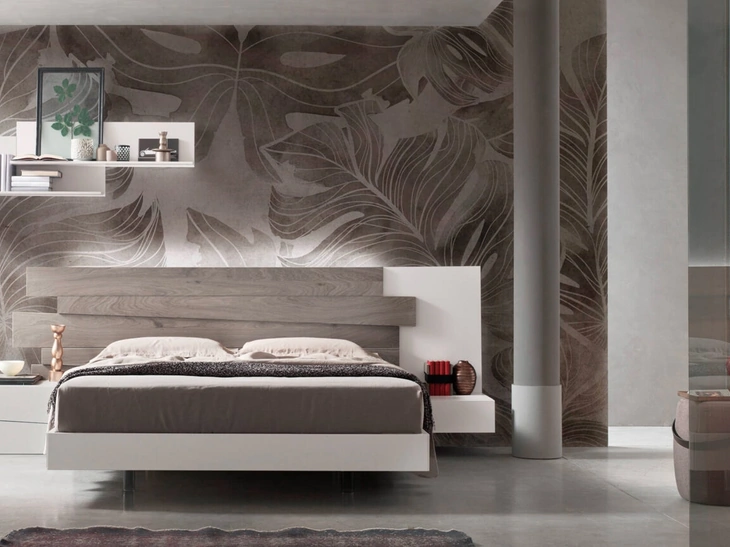 Letto in legno Scudo di Maronese