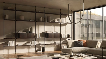 Libreria modulare Harbour di Cattelan Italia