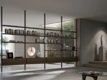 Libreria Karin a soffitto di Doal