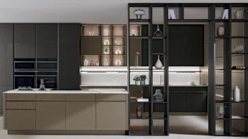 Libreria divisoria Living 03 di Veneta Cucine