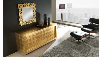 Madia Picasso P1 Oro rivestita in Foglia Oro di Riflessi