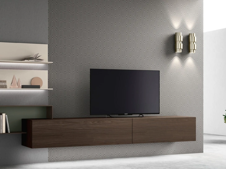 Mobile Porta Tv sospeso sm2358 di Maronese